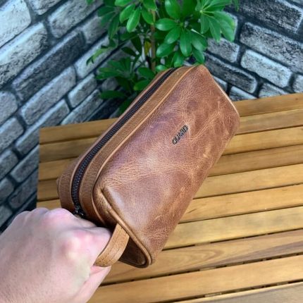 Guard Antik Taba Unisex Deri El Çantası - Guard 1792