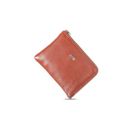 Guard Fermuarlı İnce Taba Unisex Deri Cüzdan - Guard Slim