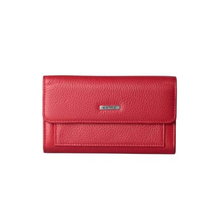 Guard Kırmızı Çıt Çıtlı Hakiki Deri Bayan Cüzdanı - Guard 2220