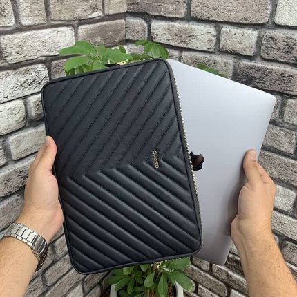 Guard Koyu Lacivert Mat Üçgen Desen  Clutch Çanta - Guard 1852
