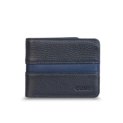 Guard Lacivert Spor Şeritli Deri Erkek Cüzdanı - Guard 830