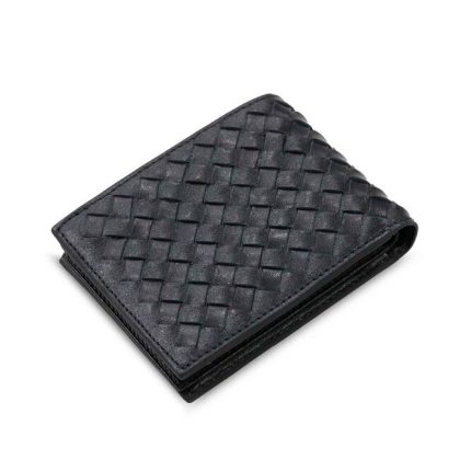 Guard Örgü Desenli Siyah Deri Erkek Cüzdanı - Guard 878