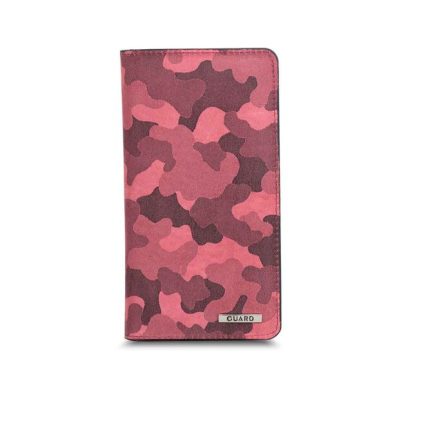Guard Plus Telefon Girişli Pembe Kamuflaj Deri Unisex Cüzdan - Guard 1420