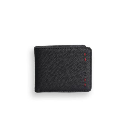 Guard Siyah Mat Spor Özel Dikiş Desenli Deri Erkek Cüzdanı - Guard 1367