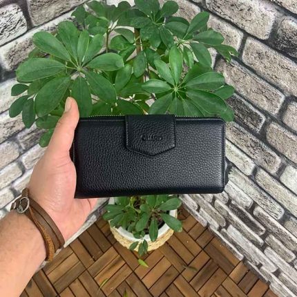 Guard Siyah Fermuarlı ve Deri Patlı El Portföyü - Guard BUSINESS